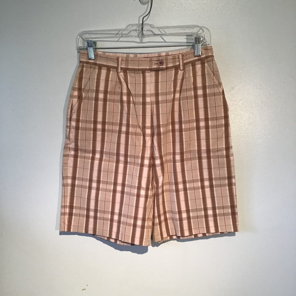 ORLY Plaid Shorts Size 8